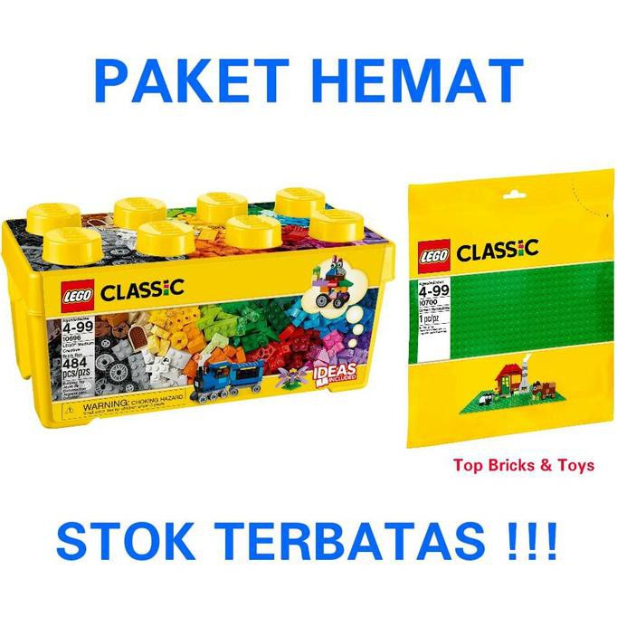 lego classic green baseplate 10700