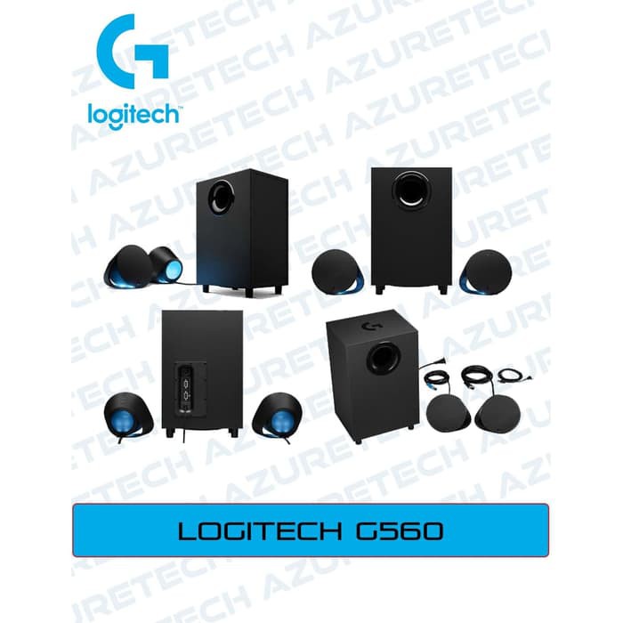 Logitech G560 LIGHTSYNC PC Gaming Speakers Garansi Resmi