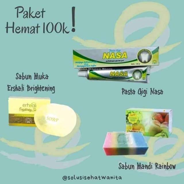 Paket hemat Original Nasa