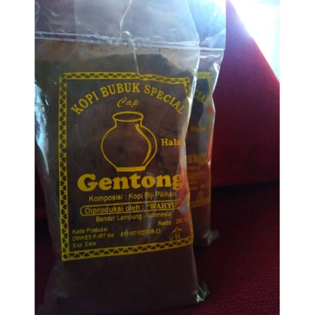 

Kopi Gentong Lampung(tempo doloe)
