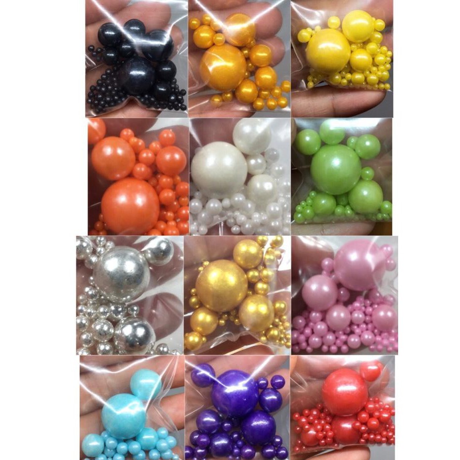 

sprinkle edible/hiasan kue/sprinkel kue bisa dimakan/mix size series