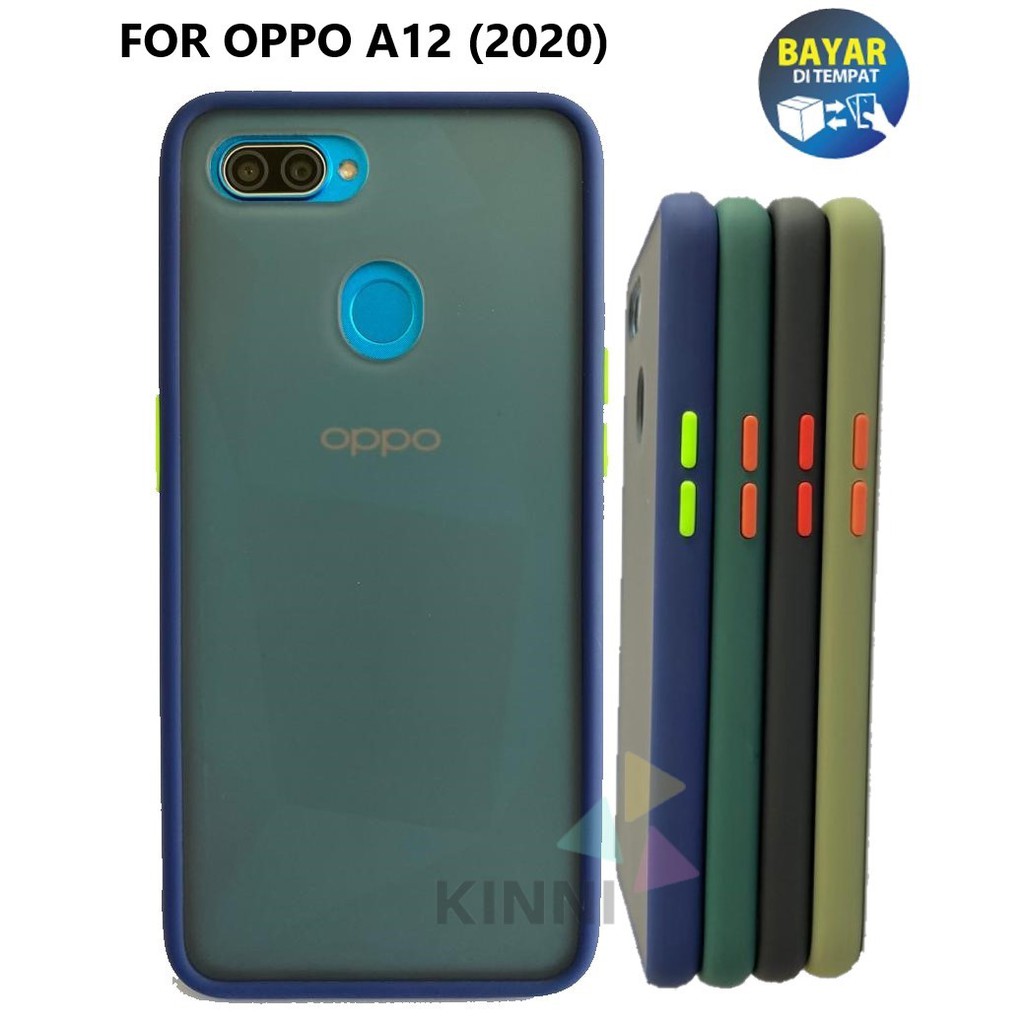 OPPO A12 (2020) Case Aer   o Original Hard Soft Armor Matte