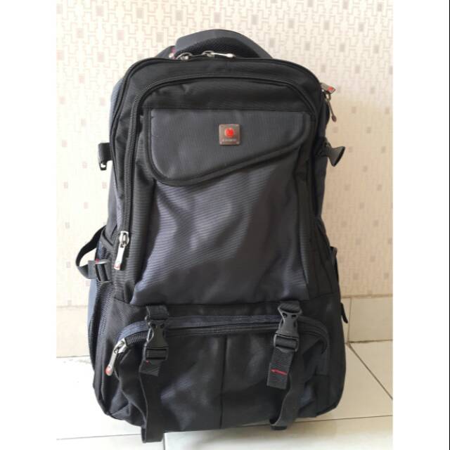 Preloved Polo Classic / tas ransel roda / Tas traveling / Preloved Tas ransel