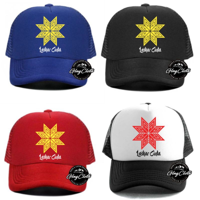 Topi Laskar Cinta Dewa 19 - Topi Trucker Dewa 19