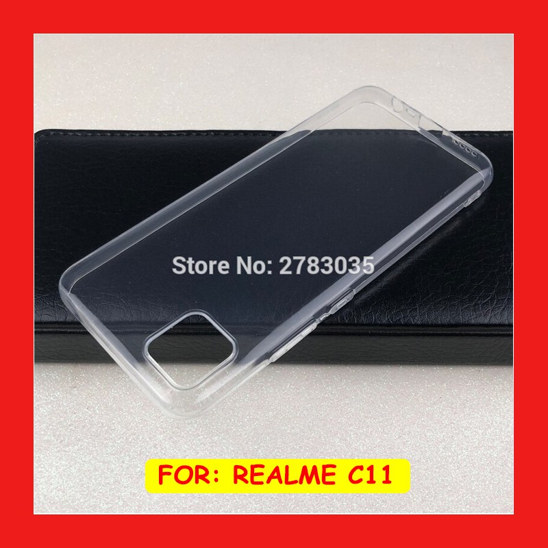 Realme C11 - Clear Soft Case TPU Casing Cover Transparan Jelly