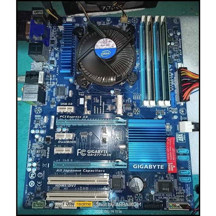 .:: Paket Core I5 3470 + Mobo Z77 Ddr3 Socket 1155::. Terbaru