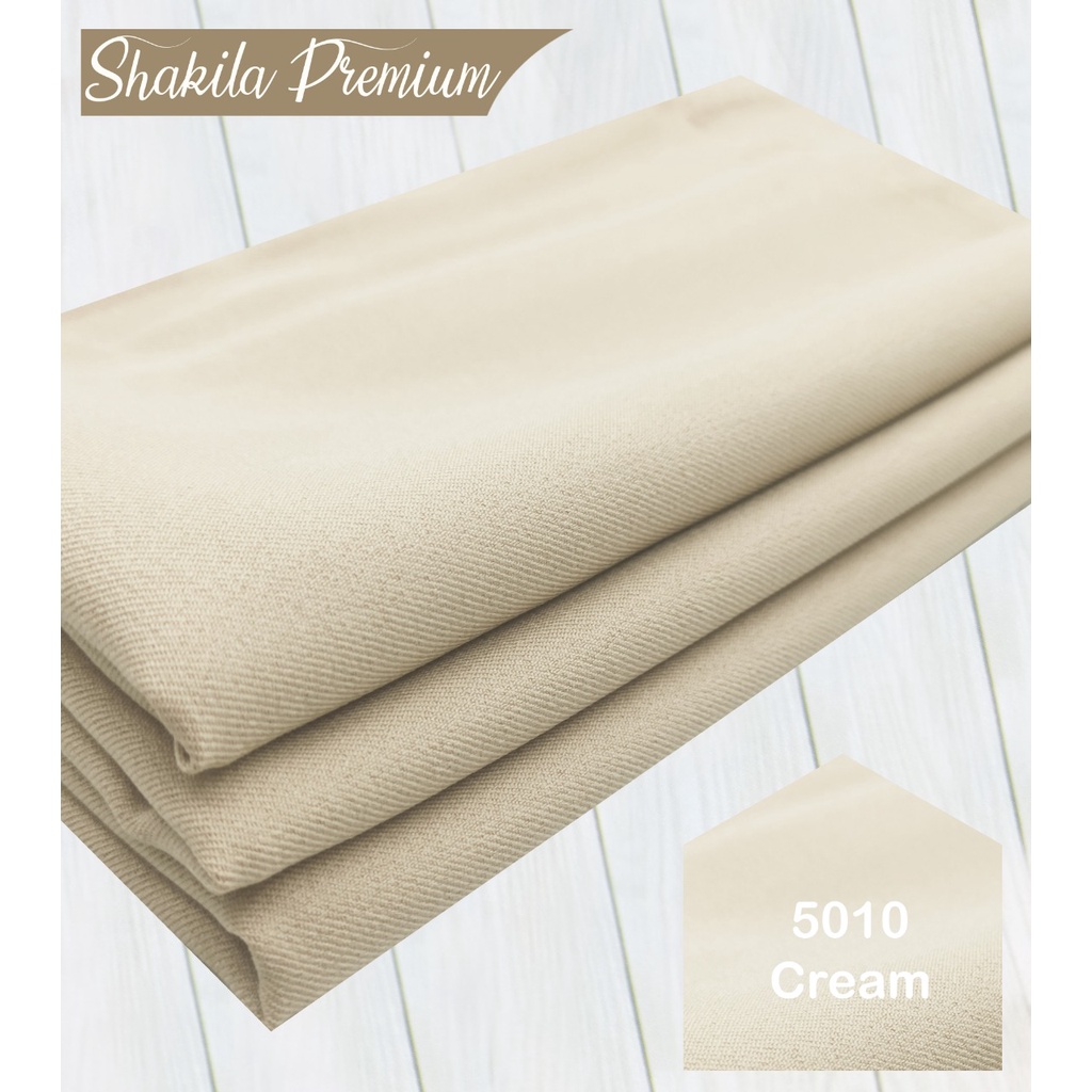 Multi Kain Shakila Shakila sakila sakilla premium lebar 1.5 meter-5010  cream