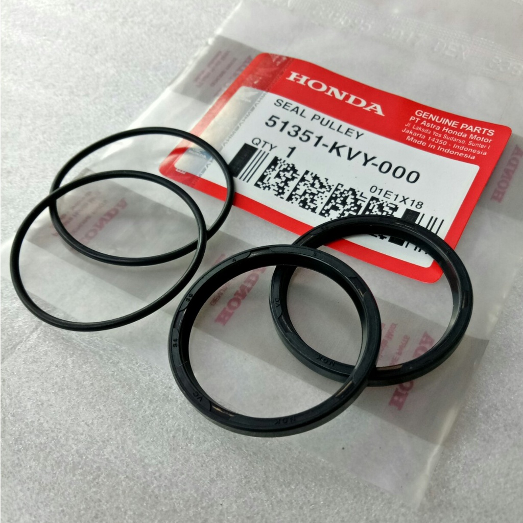 Sil Oil Seal Pully Oring CVT Beat Beat F1 Scoopy Spacy  KVY