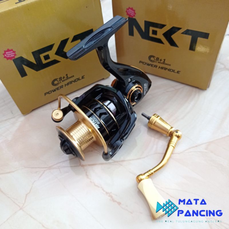 Reel next artica 1000 2000 3000 4000 power handle