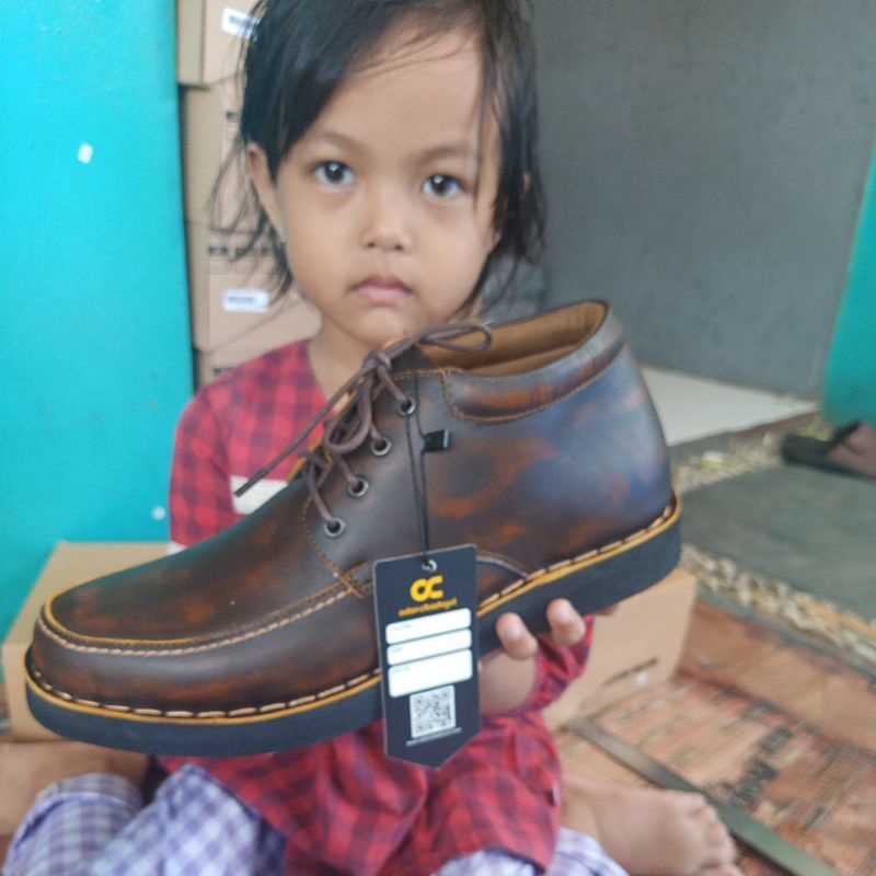 ORIGINAL OC-MADOC SEPATU KULIT PRIA 100% ORIGINAL HANDMADE