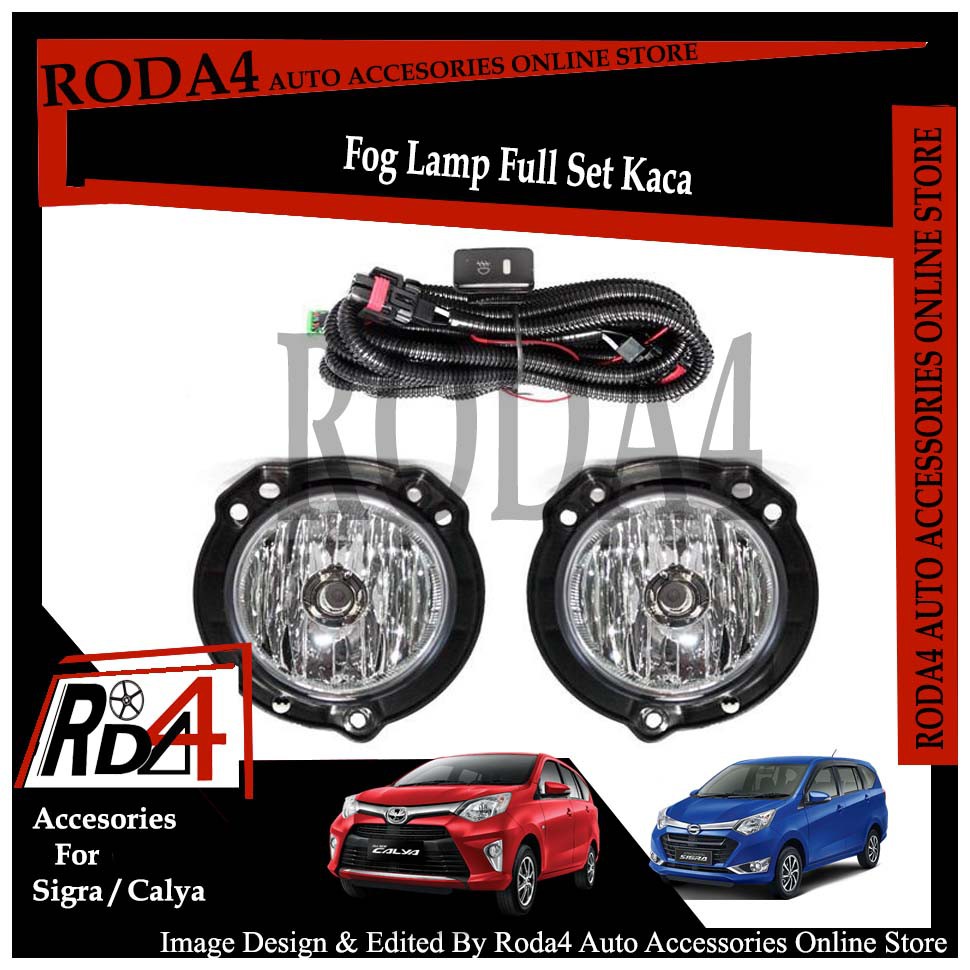 Fog Lamp / Lampu Kabut Calya Full Set (KACA)