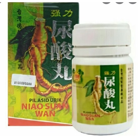 Jiangli Pil Niao Suan Wan Pil Asid Urik Obat Rematik