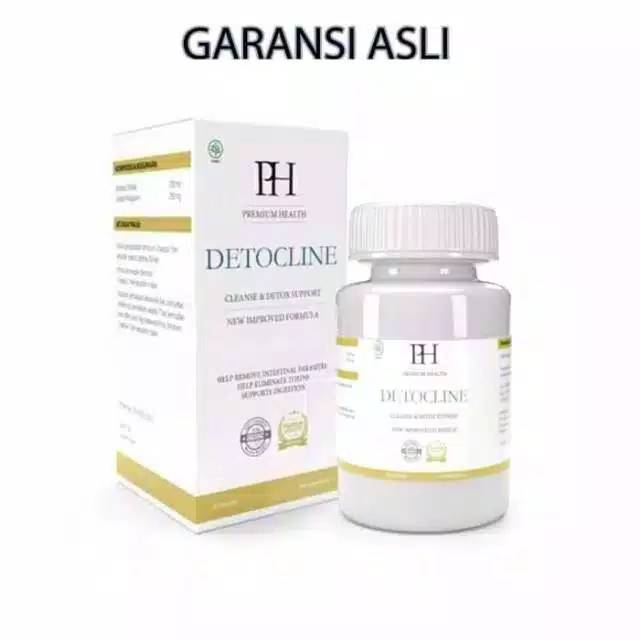 Detocline Import Asli Anti parasit cacing ruam gatal bau mulut virus original 100% anti detox