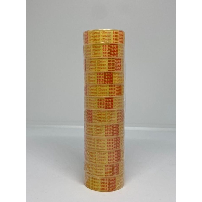 

Isolasi 1/2 inch x 7 yard gold tape / solatip kado goldtape/ isolatip