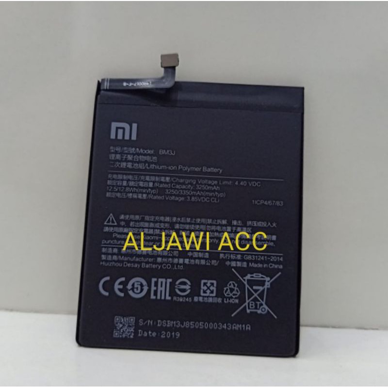 Baterai Batre Battery Xiaomi Xiomi Redmi 8X Mi8 Lite Mi 8 Lite BM3J Original Battery