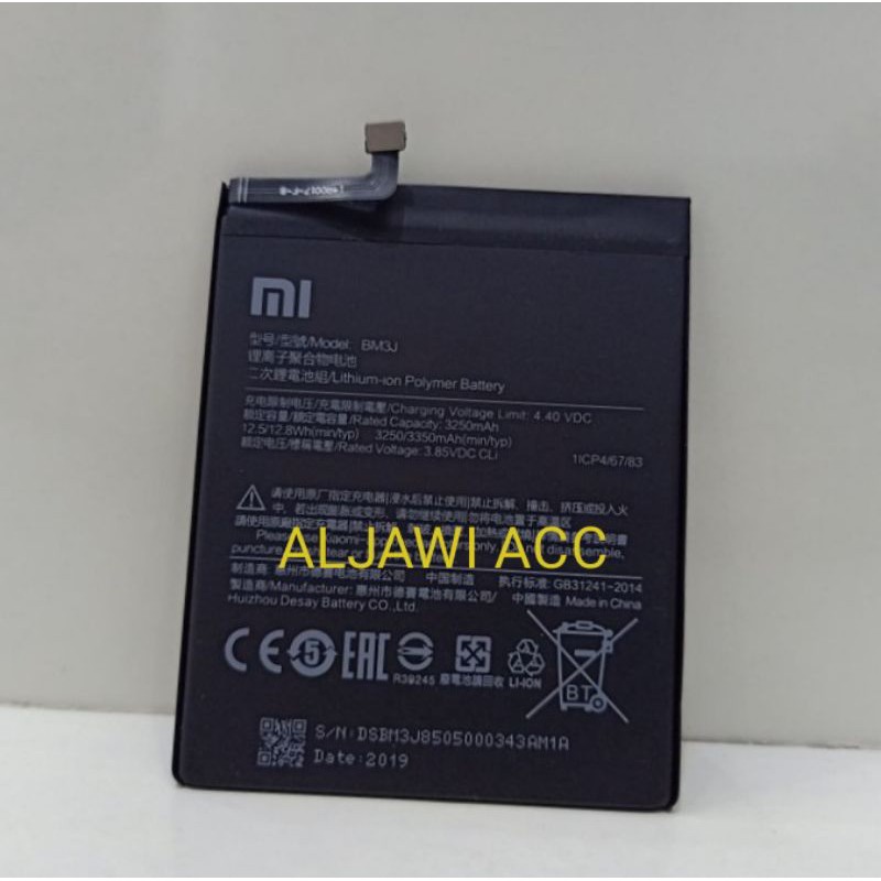 Baterai Batre Battery Xiaomi Xiomi Redmi 8X Mi8 Lite Mi 8 Lite BM3J Original Battery