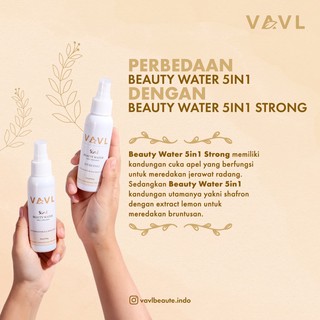 BPOM - VAVL Beauty Water Face Mist Saffron + Lemon  