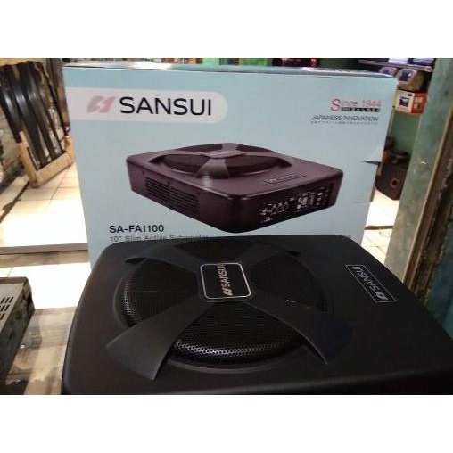 Jual Speaker Subwoofer Kolong Aktif Sansui Shopee Indonesia