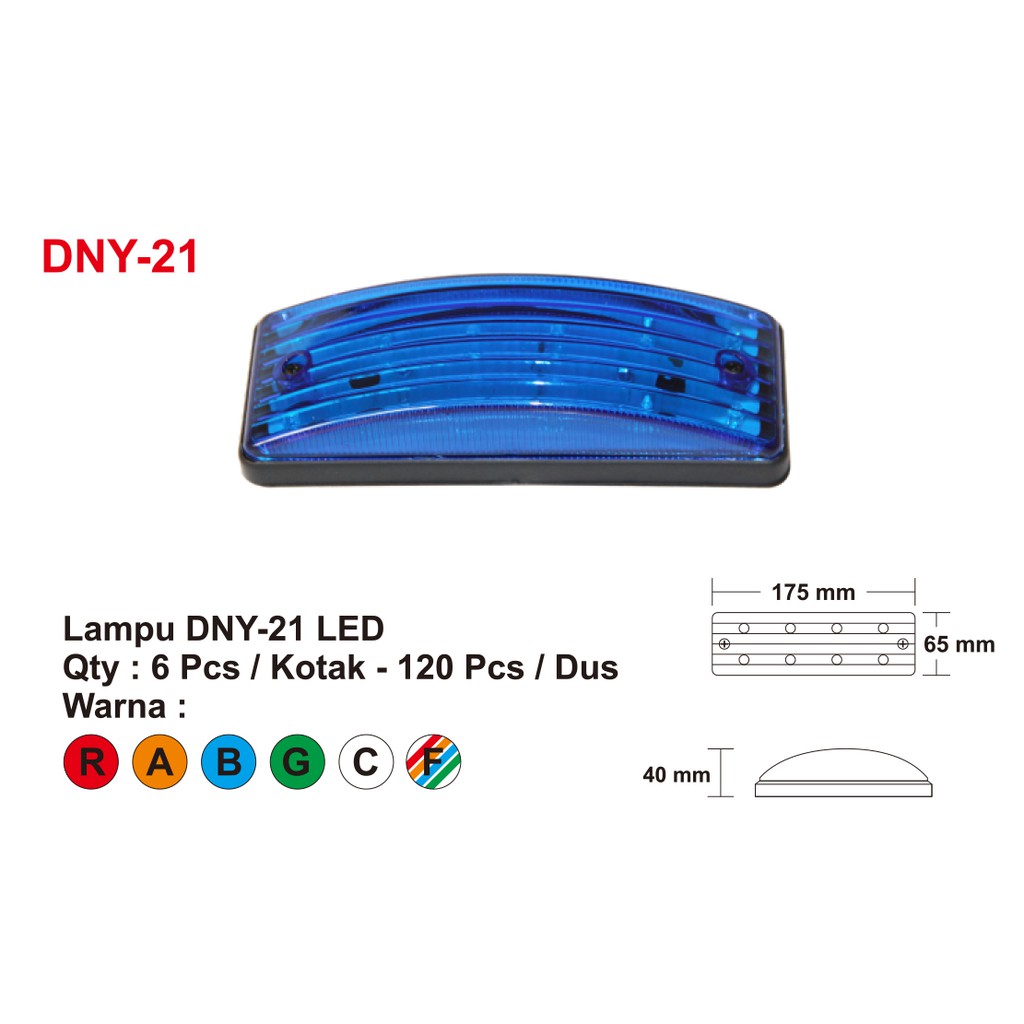 DNY 21 LAMPU LED AKSESORIS DNY-21