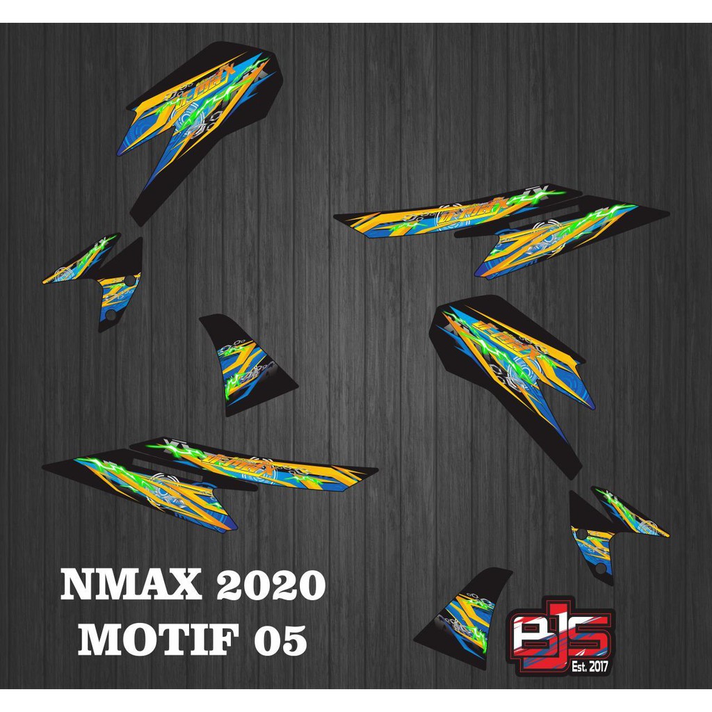 decal stiker striping motor yamaha nmax 2021 motif 05 decal stiker striping motor yamaha nmax 2021 motif 05