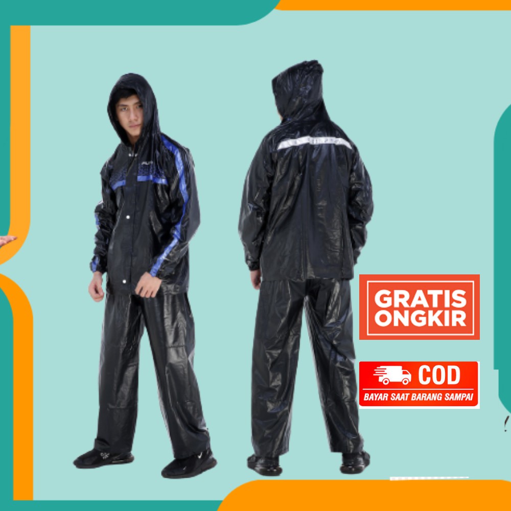 Jas Hujan Jaket Celana Pria Wanita Original plevia 510 Ranger mantel ujan tugas negara bos