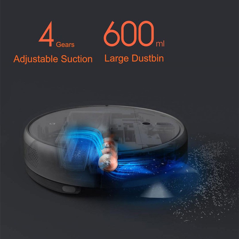 Xiaomi Robot Vacuum-mop 1C Mijia 1C 2in1 Sweeping Mopping Smart Robot Vacuum Cleaner Penyedot Debu-2