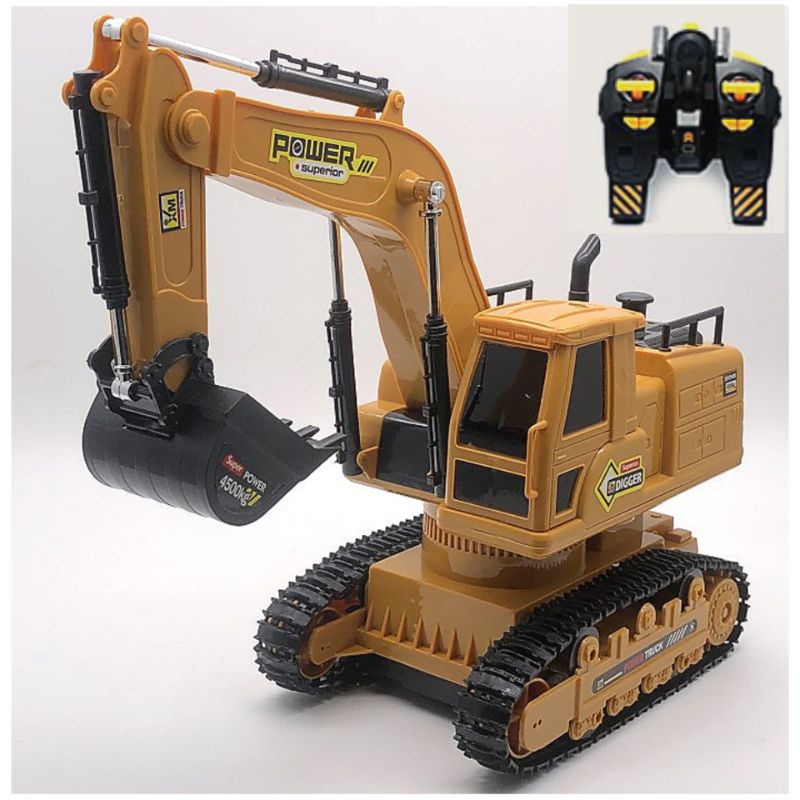Promo RC Excavator Truck Remote Control Ukuran Besar - Mainan Truk Eskavator Beko Remot Kontrol Bego