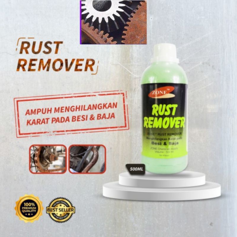 Cairan ampuh pembersih karat logam besi/rust remover/anti karat