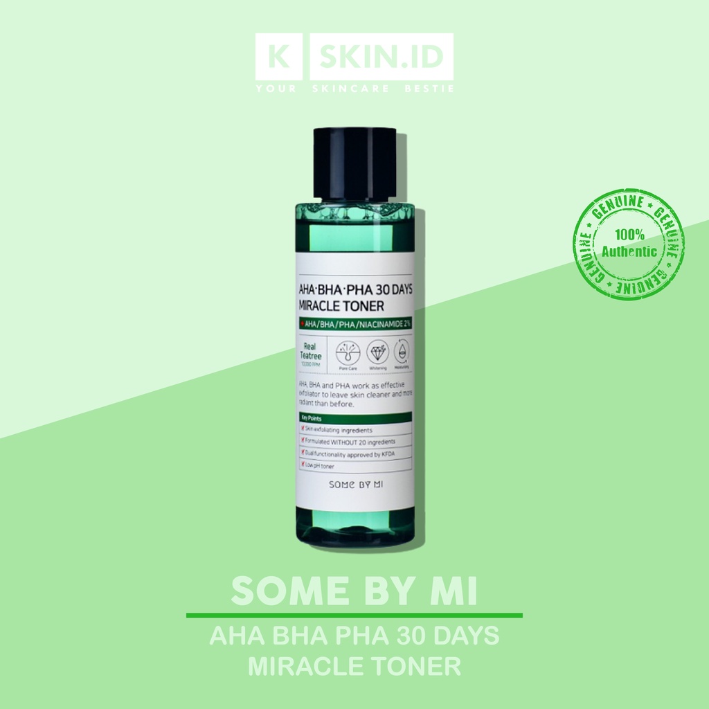SOME BY MI Aha Bha Pha 30 Days Miracle Toner / toner / toner jerawat / acne toner / toner some by mi