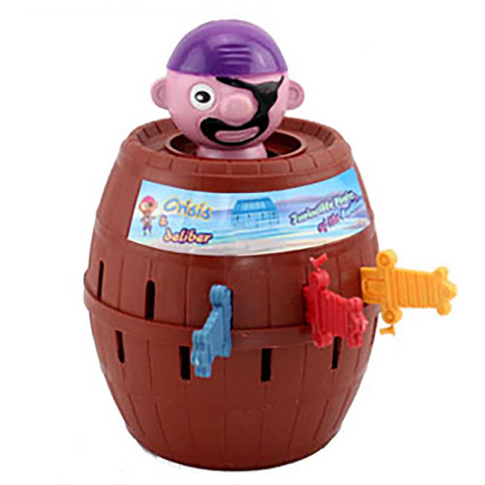 (BISA COD) RVOSTR Crazy Pirates Roulette Lucky Barrel Running Man Game - YF555