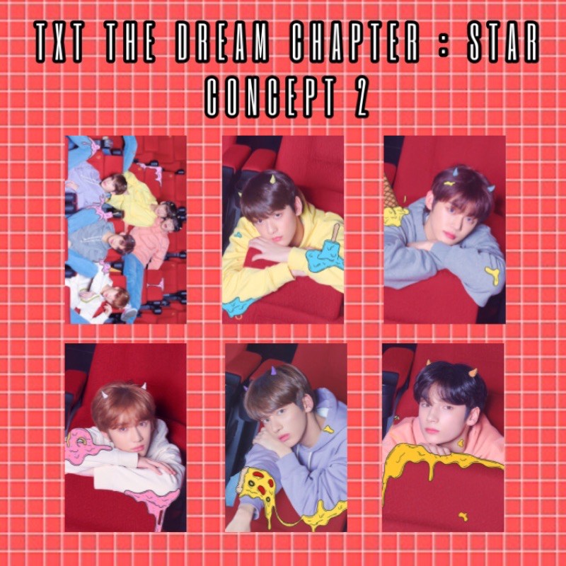 [kstuffind] TXT PHOTOCARD THE DREAM CHAPTER STAR CONCEPT 2 TXT TDCS PC UNOFFICIAL