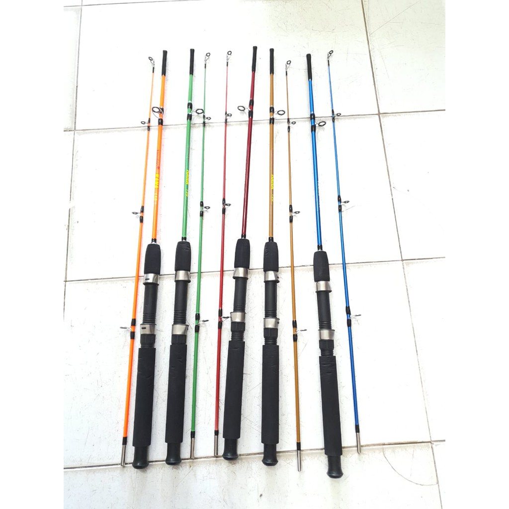 Joran fiber pancing murah kuat hingga 60lbs/30kg 150 165 180