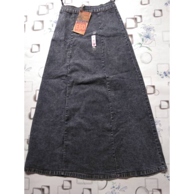 Rok jeans anak Aline/Exit girl denim/ polos