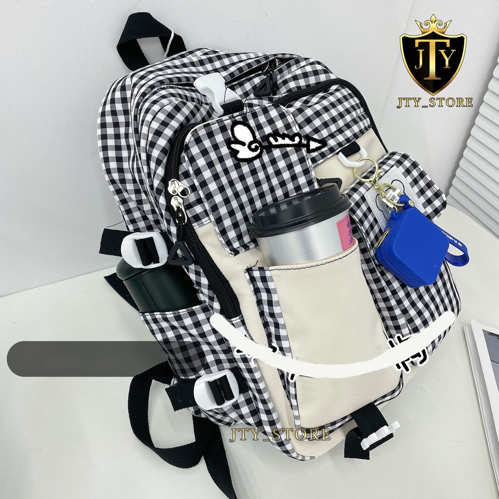 Tas Ransel Tas Punggung Sekolah SD SMP SMA Backpack Fashion Wanita Tas Anak Perempuan -216