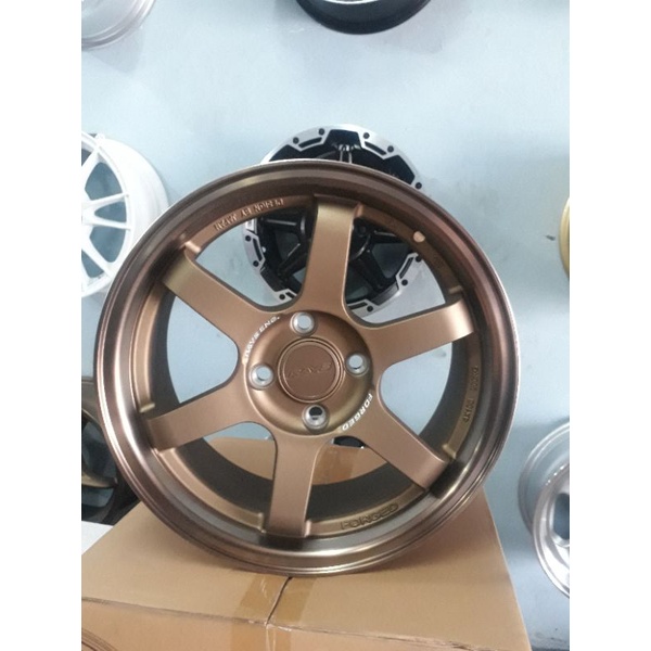 TE37 R15 ET40 LEBAR 6.5 4X100