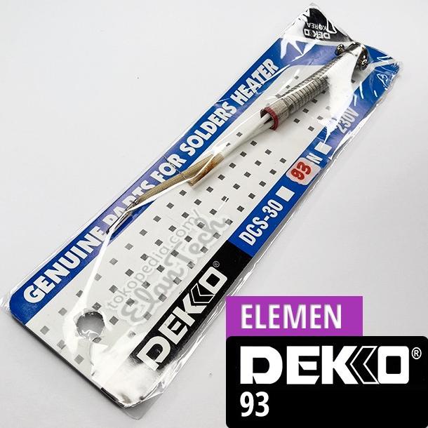 Elemen Solder Dekko 93 20W - 80W Dual Quick Heat Original elant33 Diminati Banget