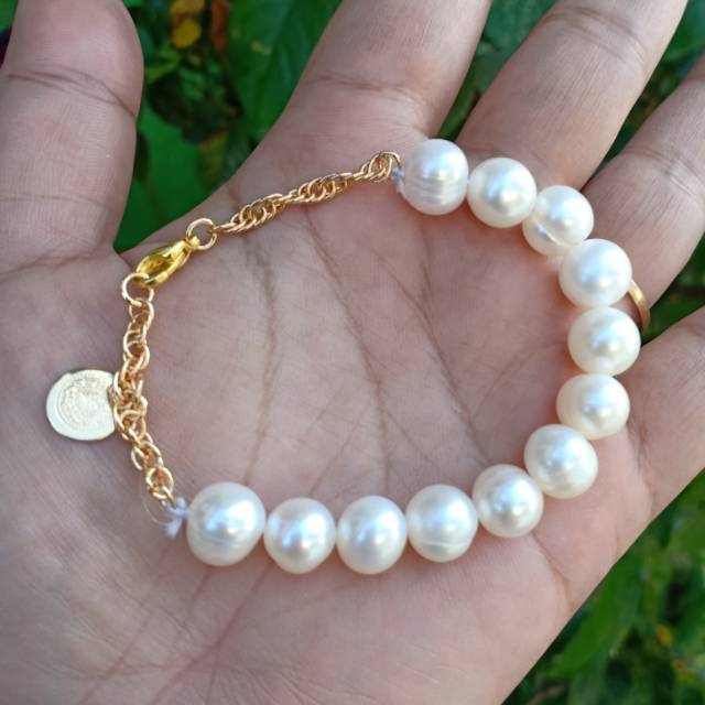 Gelang mutiara air tawar original