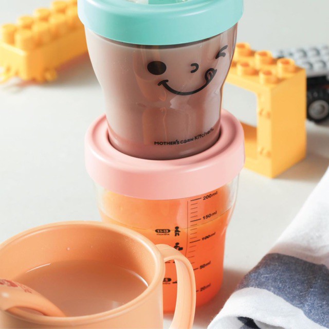 MOTHER’S CORN /  Motherscorn Petit Smart Ecotainer Set (Kontainer Makanan Anak Bayi) Murah