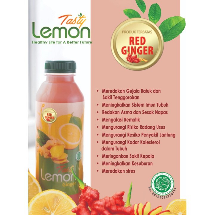 

Sari Lemon Jahe Merah