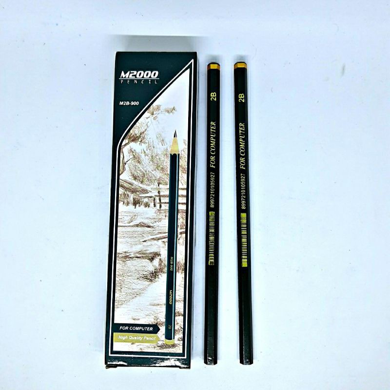 Pensil 12pcs Pensil 2B For Computer High Quality M2000