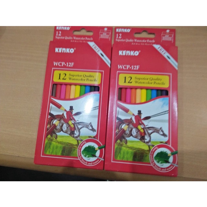 

WARNAPENSIL- KENKO 12 SUPERIOR QUALITY WATERCOLOR PENCILS WCP-12F -PENSIL WARNA