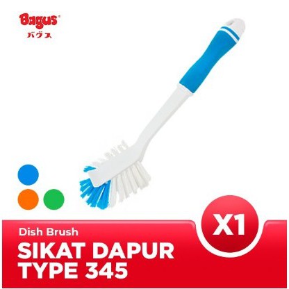 BAGUS Sikat Nilon Dapur / Sikat Panci Dish Brush Nylon Tipe 345