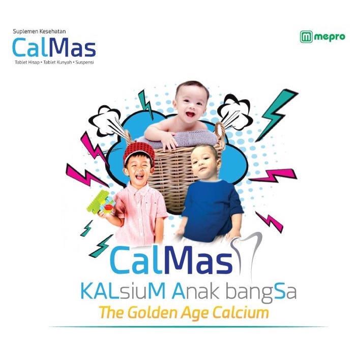 BPOM CALMAS 250 MG SUSPENSI KALSIUM ANAK BANGSA ISI 120ML / CALSIUM ANAK / SYE