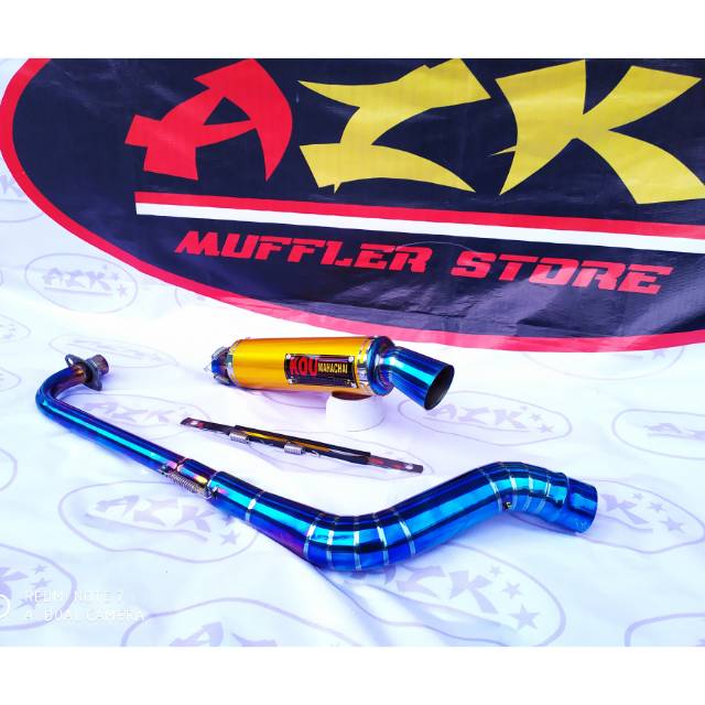 knalpot racing KOU BLUEMOON KIDAL THAILOOK JUPITER Z - VEGA R - BLADE - REVO - SUPRA KIDAL