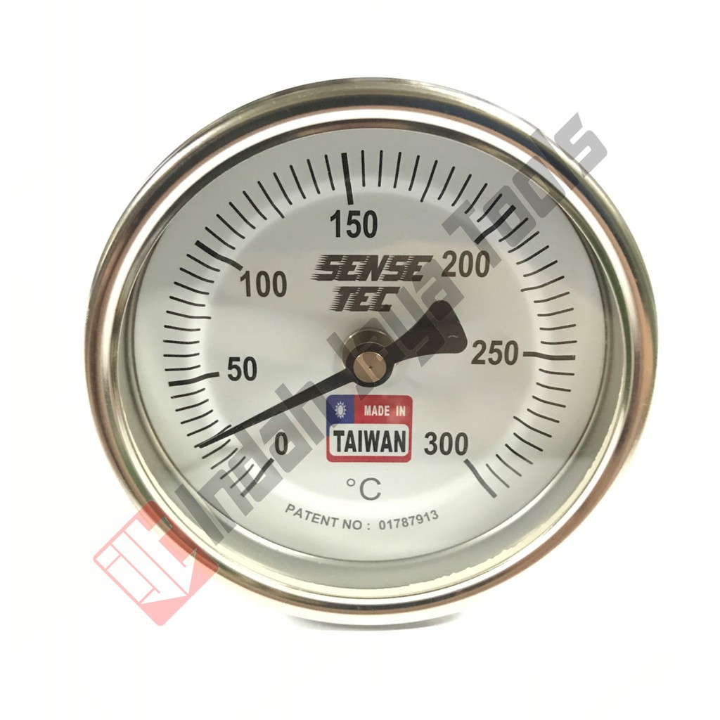 Termometer Payung Sense TAIWAN 300 C utk Oven Gas Thermometer Bimetal