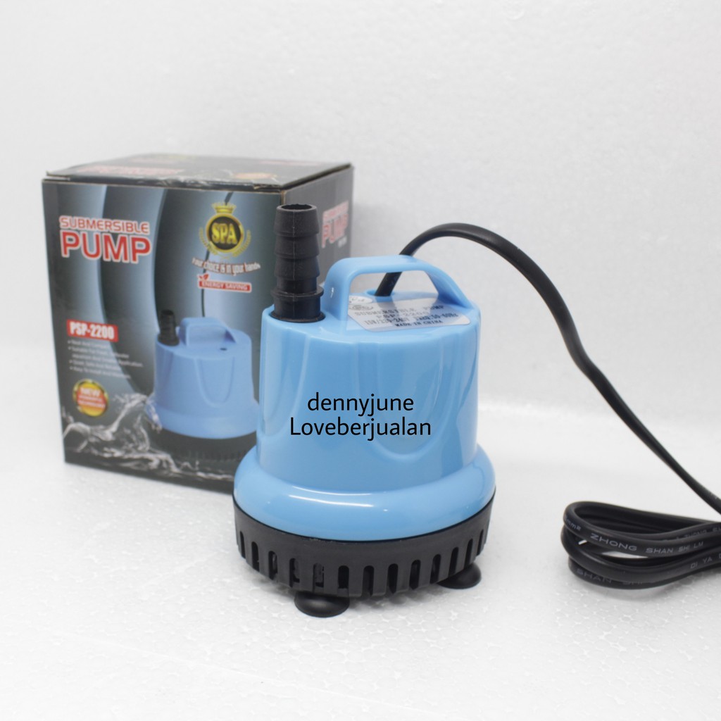 SPA PSP-2200 Pompa Aquarium Celup Water Pump