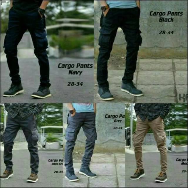 celana cargo panjang/PDL PANJANG PRIA-Navy