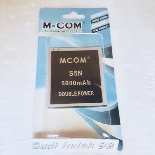 Advan S5N MCOM M COM Battery Batrai Batre batere baterai