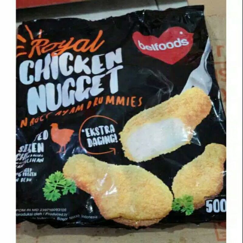 

BeLFooDS ROYAL NUGGET DRUMMIES 12X500GR