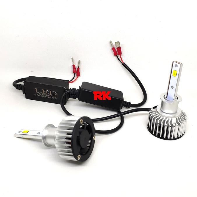 BARU LED H1 TRIPLE COLOR | LAMPU JAUH LED H1 MOBIL | H1 LED GARANSI #5